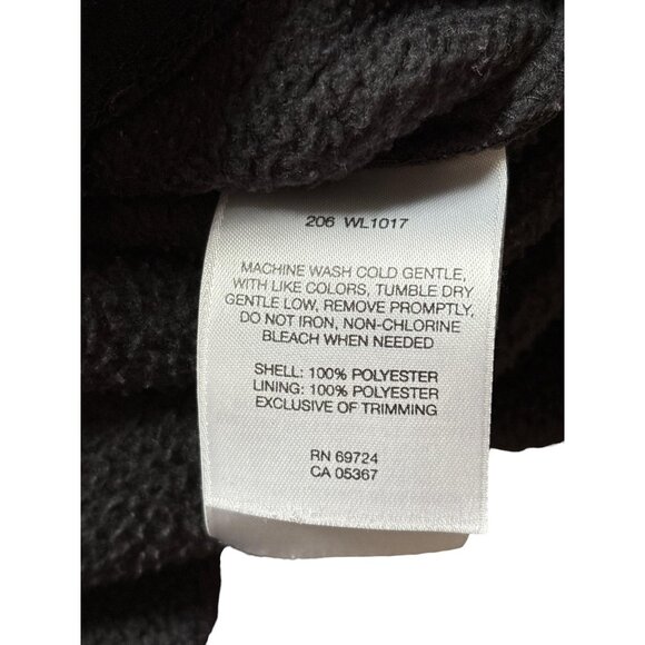 Columbia Fleece Vest Womens Large Black/Gray Full Zip Pockets Outdoor Hiking - Picture 8 of 8